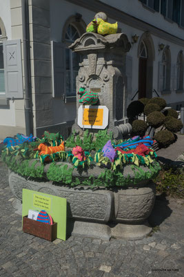 Brunnen Pfarrhaus - Heiden