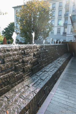 Brunnen bei Grand Resort - Bad Ragaz