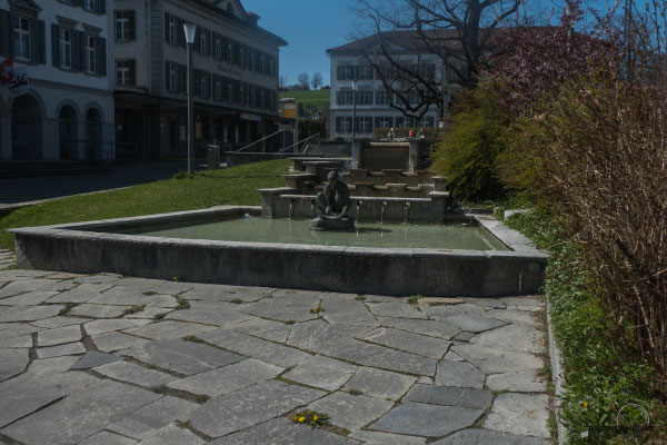 Brunnen Kirchplatz - Heiden
