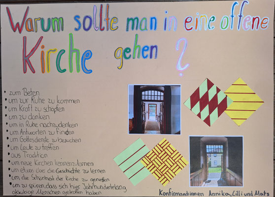 Warum sollte man in eine offene Kirche gehen? (Ulsenheim)