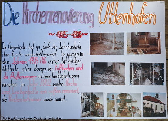 Kirchenrenovierung Uttenhofen