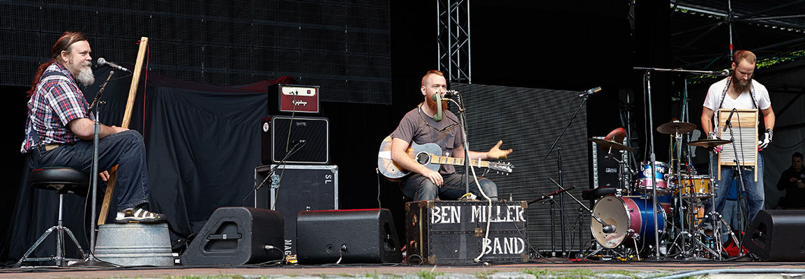 Die Ben Miller Band spielt eigene Songs vom aktuellen Album HEAVY LOAD