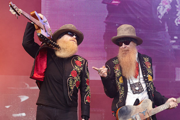 Gewohnt lässiger Auftritt von ZZ Top 