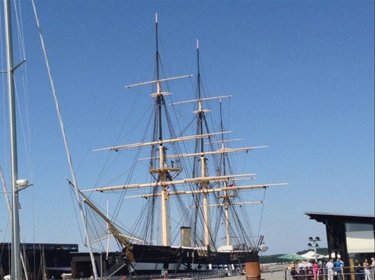 Fregatte in Ebeltoft