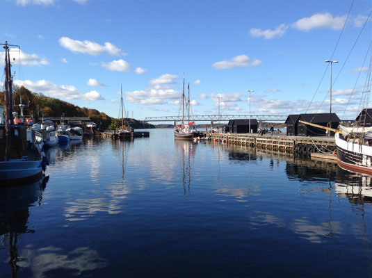 Der Hafen von Middelfart