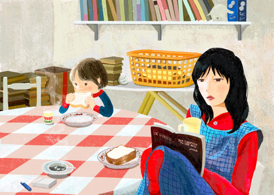 シャイニング　映画　イラスト