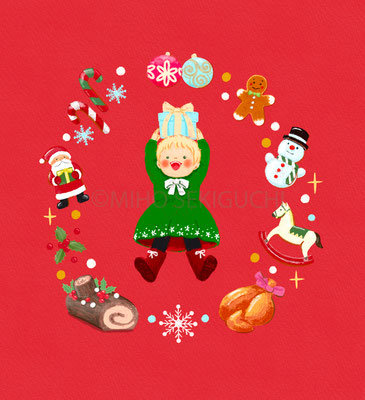 クリスマス　イラスト