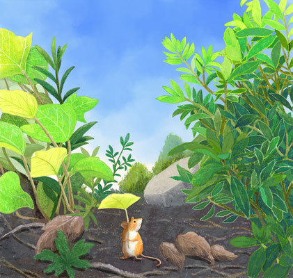 のねずみの世界、イラスト