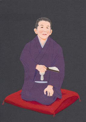 円楽　イラスト
