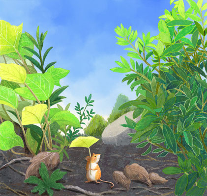 のねずみの世界、イラスト