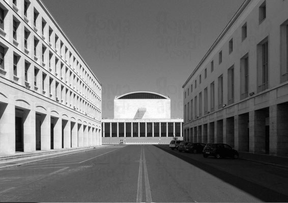 viale della Civiltà e del Lavoro: vista sul Palazzo dei Congressi, Foto ©Paride Ruscitto