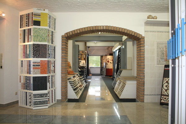 Ausstellungsräume von Fliesen Diercks in Bünde