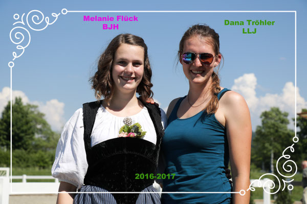 Melanie Flück (BJH) u Dana Tröhler (LL) 2016-2017