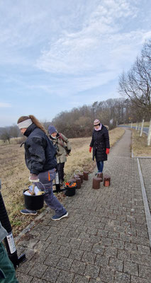 Einsatz bei schönstem Winterwetter