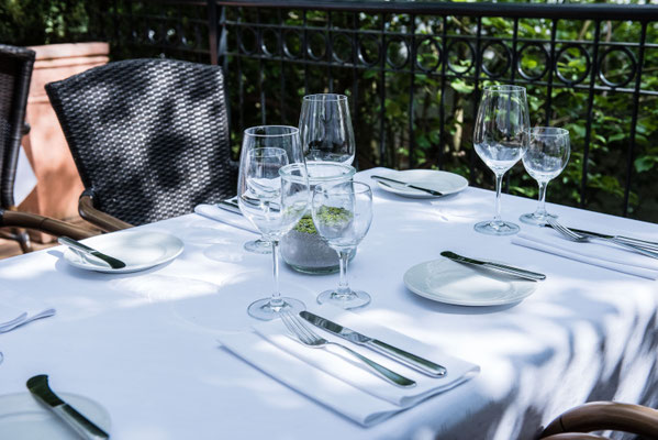 Schillerhainer Stuben, kulinarisches genießen, Terrasse