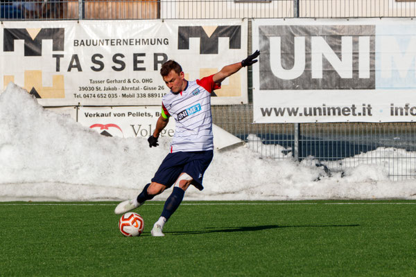 David Zimmerhofer im Dress des SSV Ahrntal © Andreas Volgger