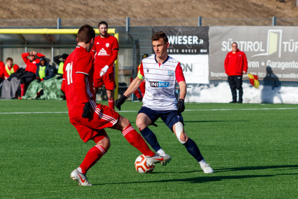 David Zimmerhofer im Dress des SSV Ahrntal © Andreas Volgger