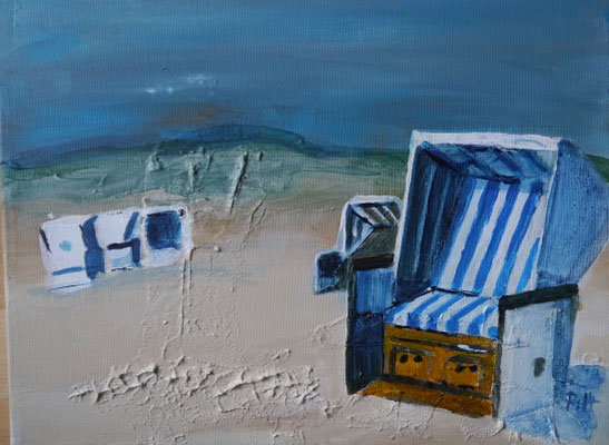 Meer als ein Gefühl - Bilder in Acryl, Segelboote und Regatta auf