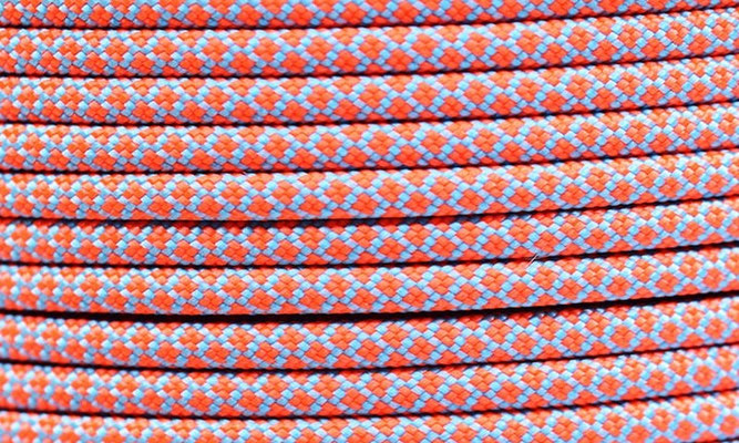 D19 - turquoise / neon orange