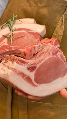 dry aged pork, fleischsommelier Sabine Eckart, Köln