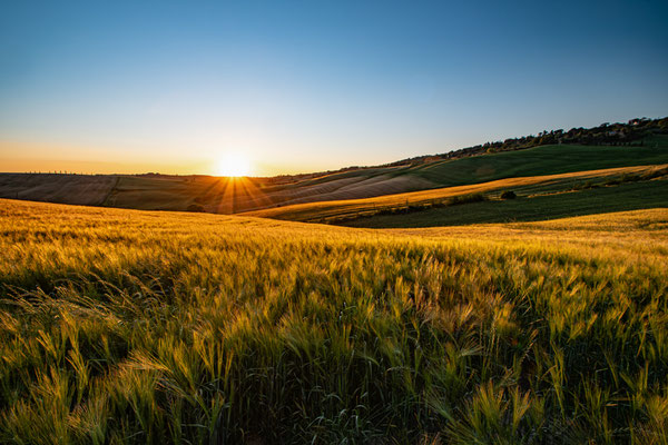 Nearby Pienza in Tuscany, Italy