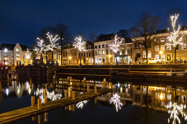 Cityscape of Gorinchem, South of the Netherlands