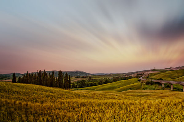 Tuscany San Quirico Italy Landscape