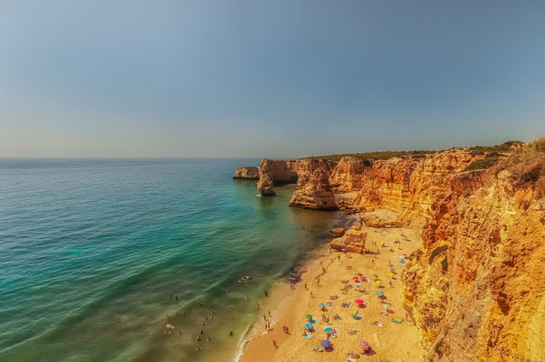 Portugal Algarve Praia de Marinha Waterscape
