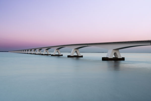 Zeelandbrug (bridge) in the Netherlands