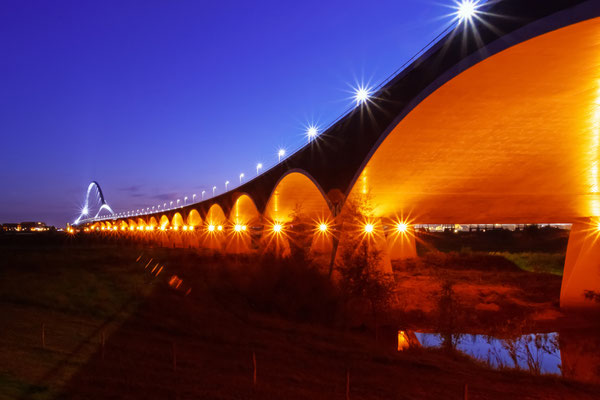 de Oversteek bridge in Nijmegen, the Netherlands