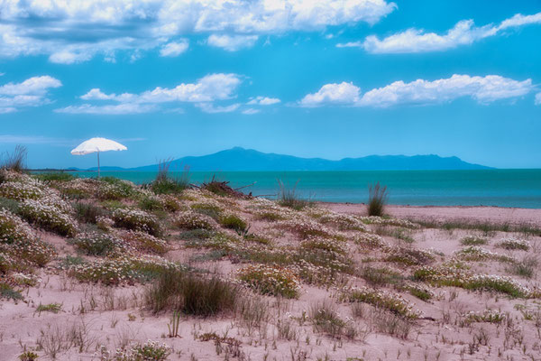 Beach at Grosseto, Italy