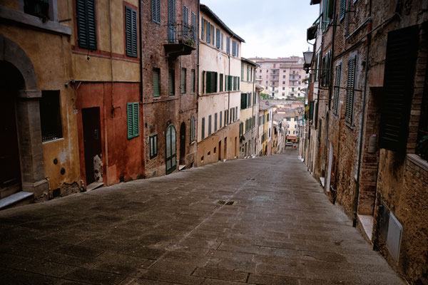 Cityscape of Sienna, Tuscany, Italy