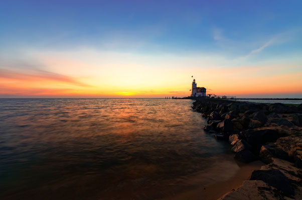 Lighthouse, het Paard van Marken - the Netherlands