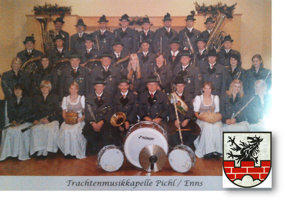 Trachtenmusikkapelle Pichl an der Enns beim 67. Arlberger Musikfest von 14. bis 16. Juli 2017 in Lech am Arlberg