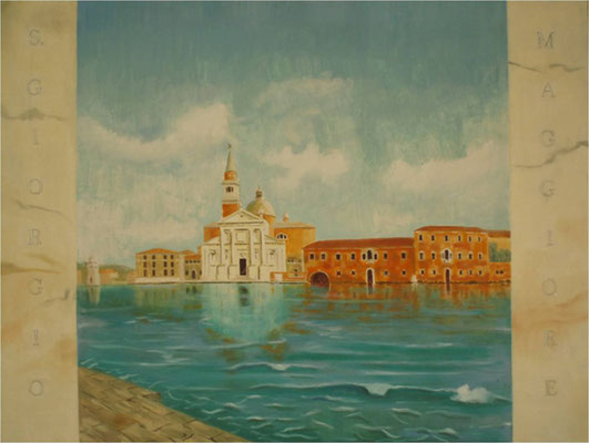 S.Giorgio Maggiore-Óleo sobre lienzo/ S.Giorgio Maggiore- Oil on canvas
