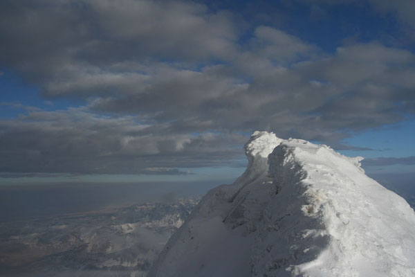Huayna Potosi summit at 6,088 m - Cordillera Real