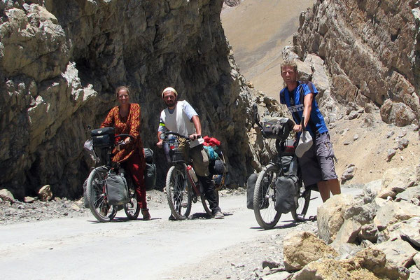 Karin, Javi and Peter - Ladakh