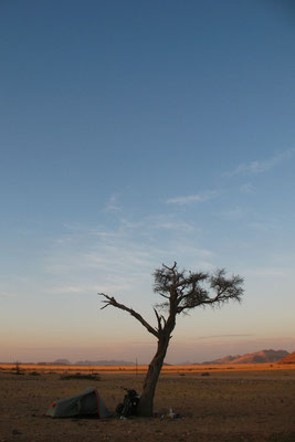 Camp at Namib Desert