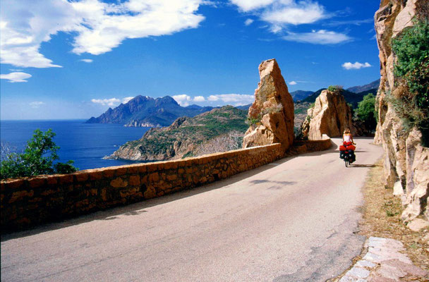 Cycling Calanche de Piana - Western Corsica