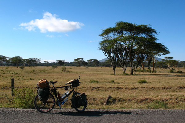 Cycling Southwestern Kenya