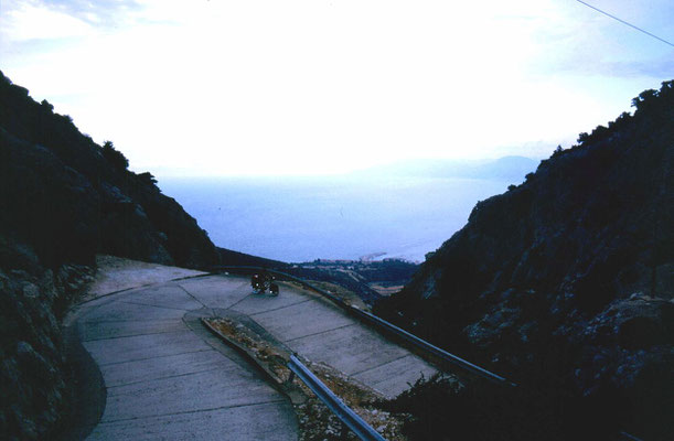 Mount Irveri Pass at Cala Gonone - East Coast - Sardinia