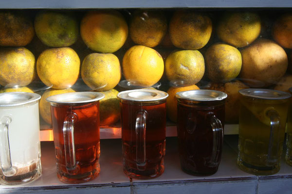 Fruit Juices at Mercado Lanza - La Paz