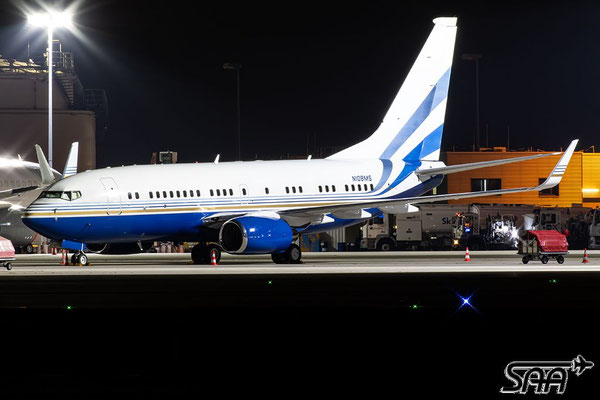 N108MS, Boeing 737-7BC(BBJ), Las Vegas Sands Corporation, 08.12.2024, Lutz Lehmann