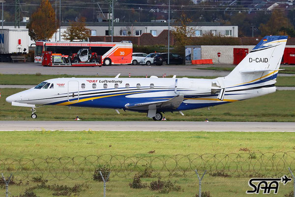 D-CAID, Cessna 680 Citation Sovereign Plus, DRF Luftrettung, 24.10.2025, Peter Lutz