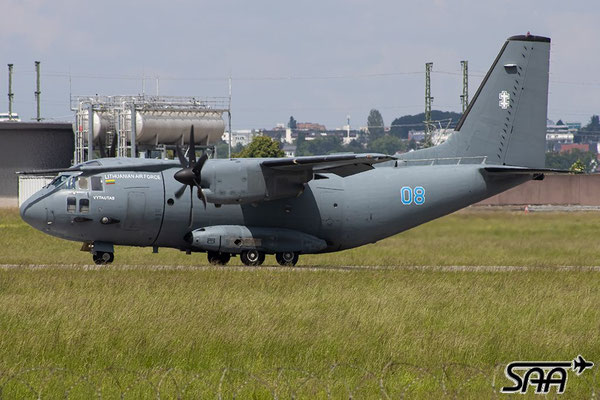 08-BLUE, Alenia C-27J Spartan, Lithuanian Air Force, 23.05.2024, Lutz Lehmann
