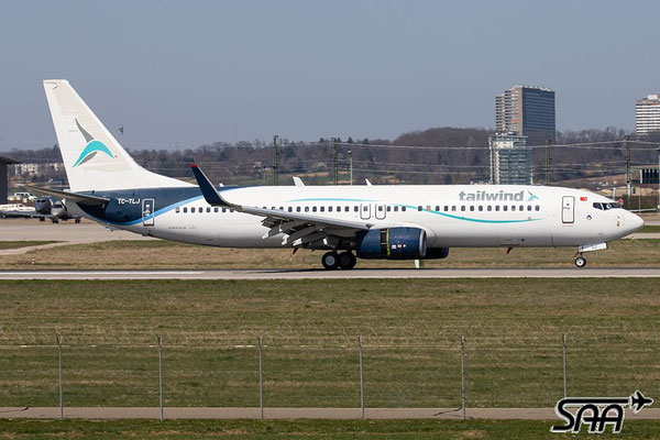 TC-TLJ, Boeing 737-8Z9, Tailwind Airlines, 03.04.2025, Lutz Lehmann