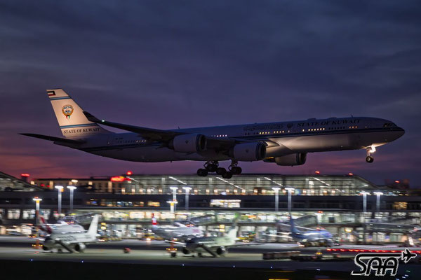 9K-GBB, Airbus A340-541, State of Kuwait, 08.04.2025, Lutz Herzog