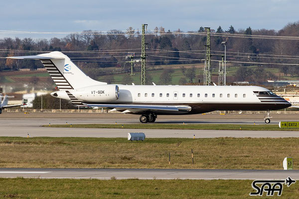 VT-SDK, Bombardier Global Express XRS, Bharat Forge Ltd, 19.11.2025, Lutz Lehmann