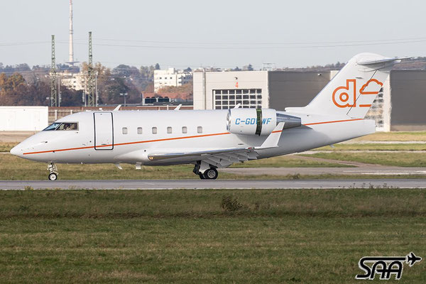 C-GDWF, Bombardier Challenger 604, Chartright Air, 27.10.2024, Lutz Lehmann