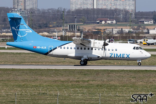 HB-ALN,  ATR 42-500, Zimex Aviation, 03.04.2025, Lutz Lehmann